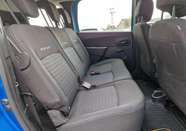 Dacia Lodgy cena 31900 przebieg: 181300, rok produkcji 2016 z Chodecz małe 277